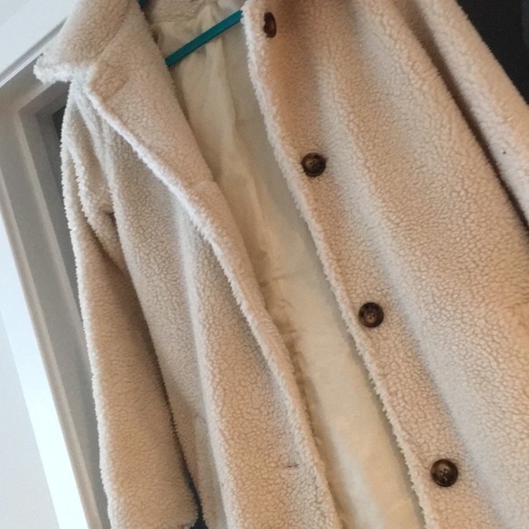 Long sherpa jacket - Picture 5 of 7